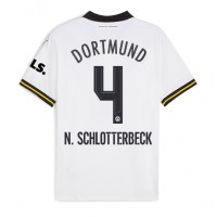 Camiseta Borussia Dortmund Nico Schlotterbeck #4 Tercera Equipación Replica 2024-25 mangas cortas